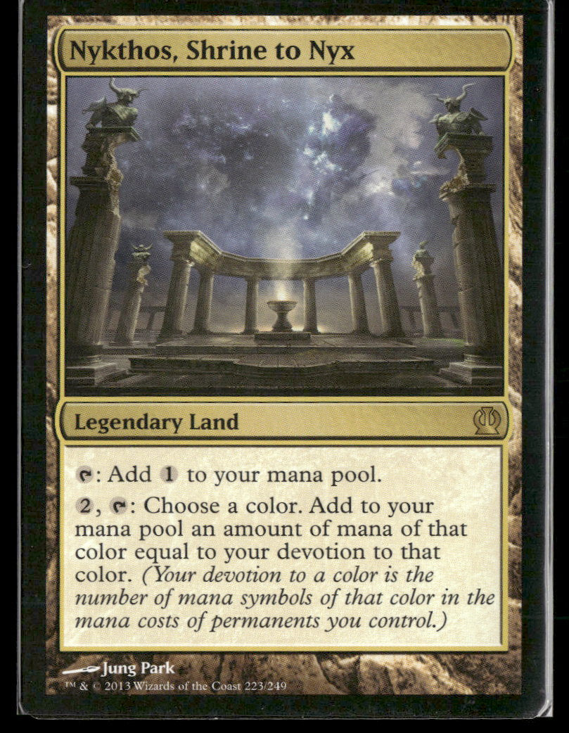 Theros Nykthos, Shrine to Nyx #223
