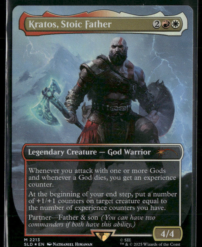 Secret Lair Drop Series Kratos, Stoic Father #2213