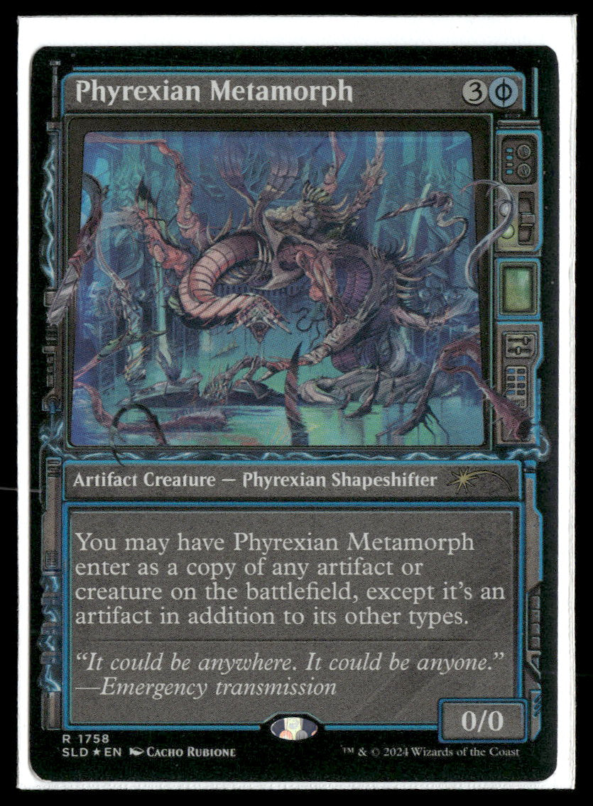 Secret Lair Drop Series Phyrexian Metamorph (Rainbow Foil) #1758