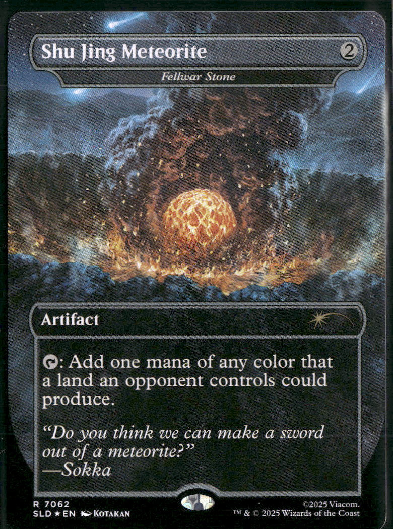 Shu Jing Meteorite - Fellwar Stone (Rainbow Foil) (SLD)