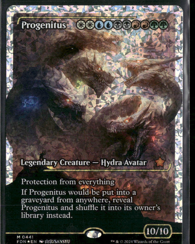 Foundations Progenitus (Showcase) (Fracture Foil) #441