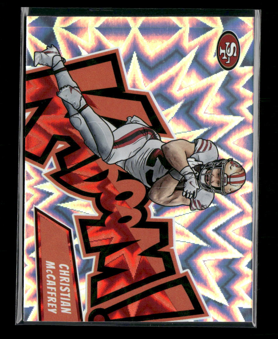 2023 Panini Absolute Kaboom Horizontal Christian McCaffrey #6