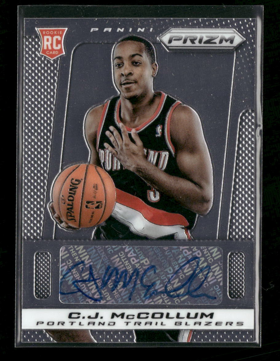 2013-14 Panini Prizm Autographs C.J. McCollum Auto #6