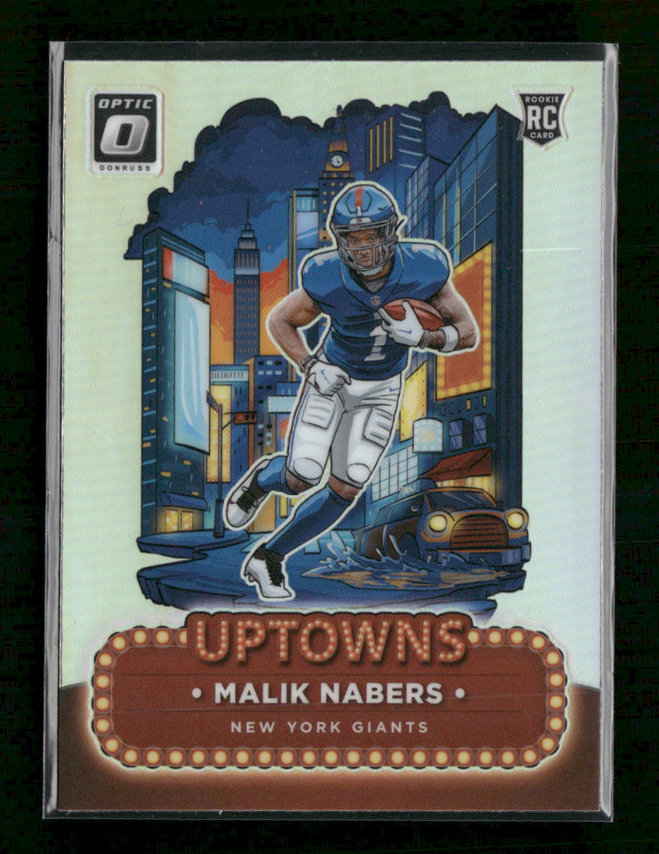 2024 Donruss Optic Uptowns Malik Nabers #6