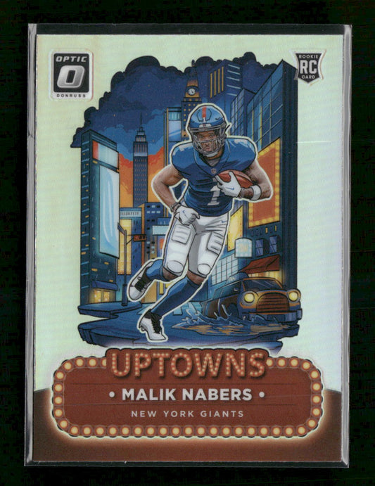 2024 Donruss Optic Uptowns Malik Nabers #6