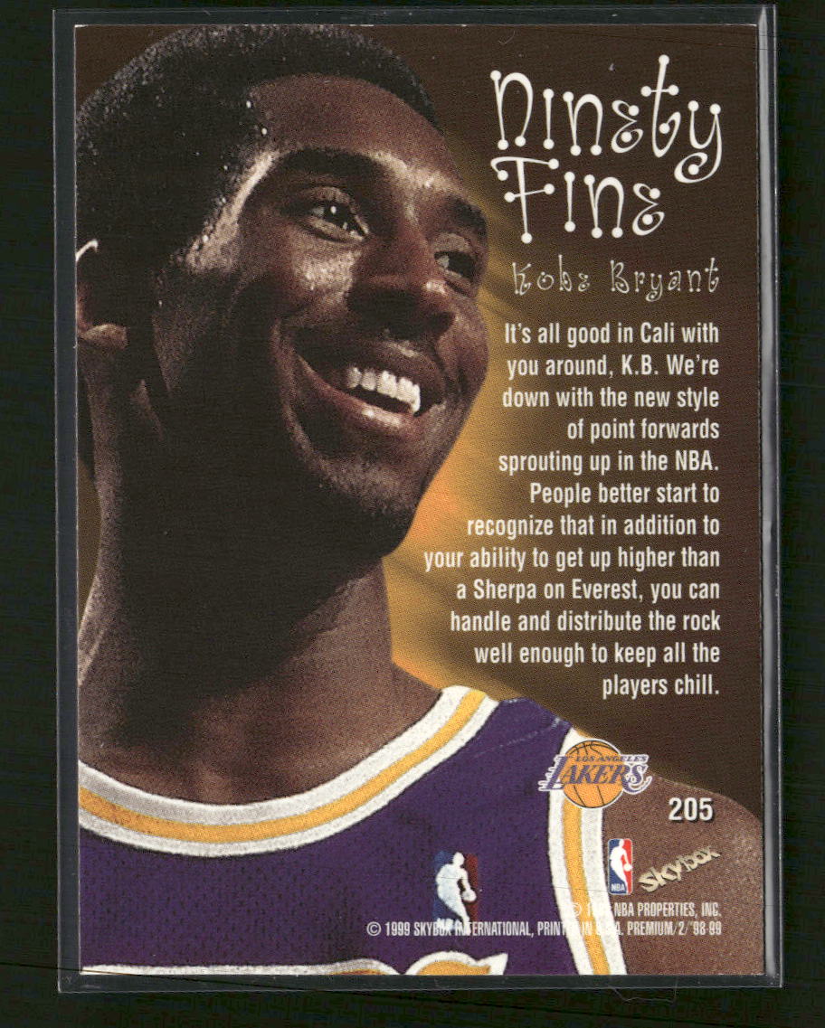 1998-99 SkyBox Premium Kobe Bryant #205