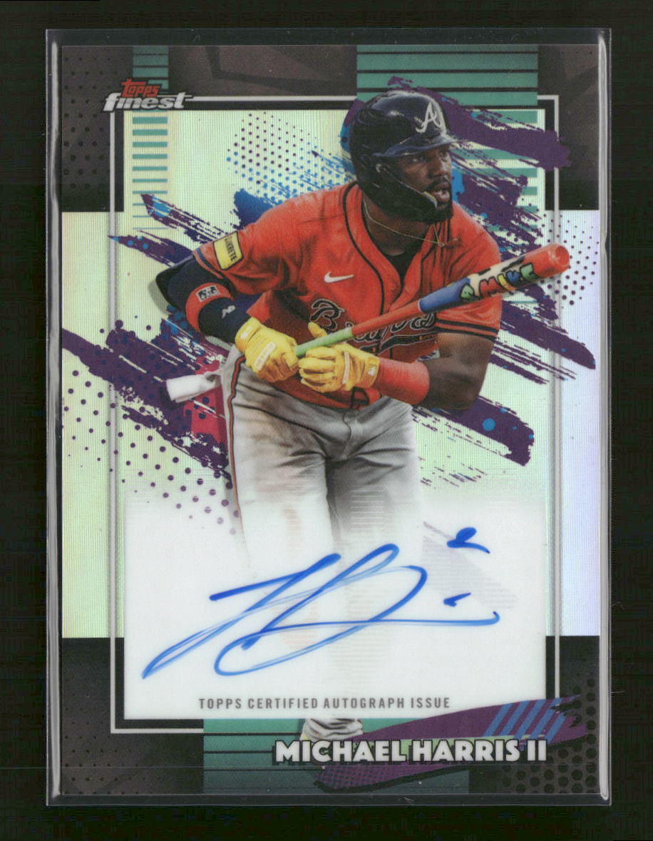 2023 Finest Finest Autographs Michael Harris II Auto #FA-MH