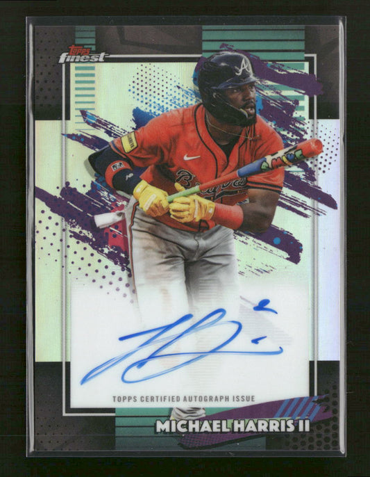 2023 Finest Finest Autographs Michael Harris II Auto #FA-MH