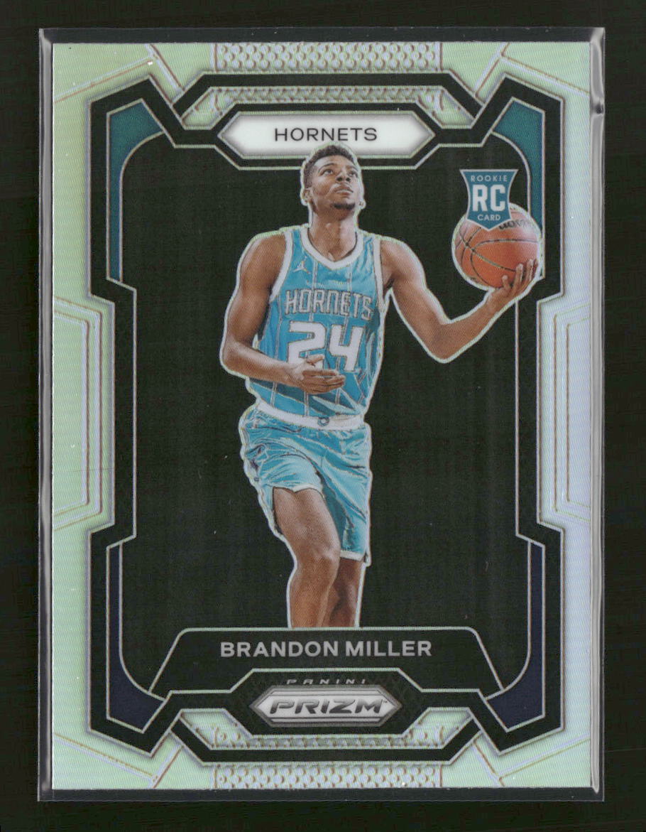 2023-24 Panini Prizm Prizms Silver Brandon Miller Rookie #152