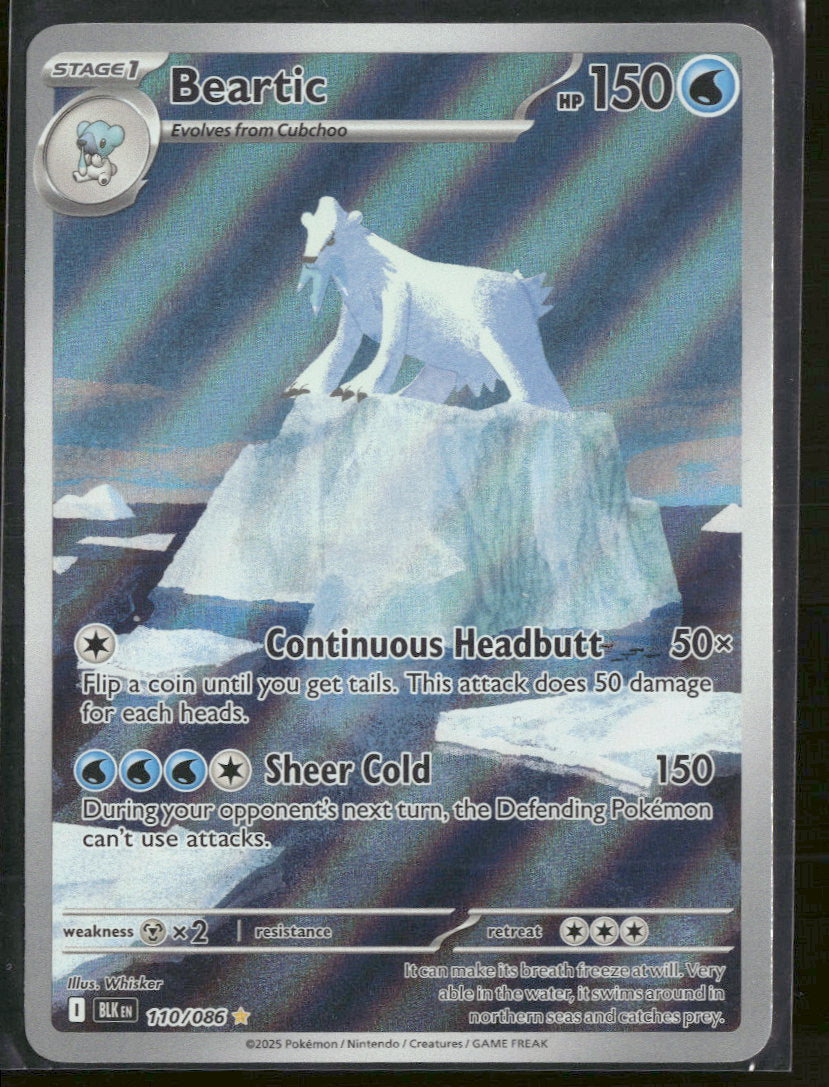 SV: Black Bolt Beartic #110/086
