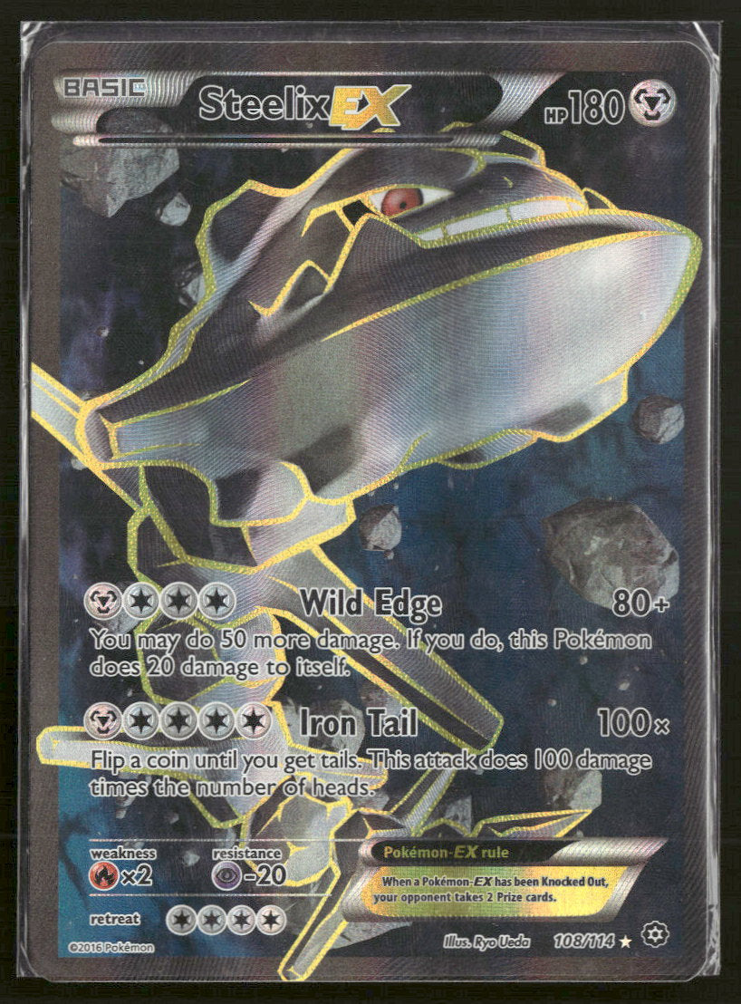 XY - Steam Siege Steelix EX (Full Art) #108/114