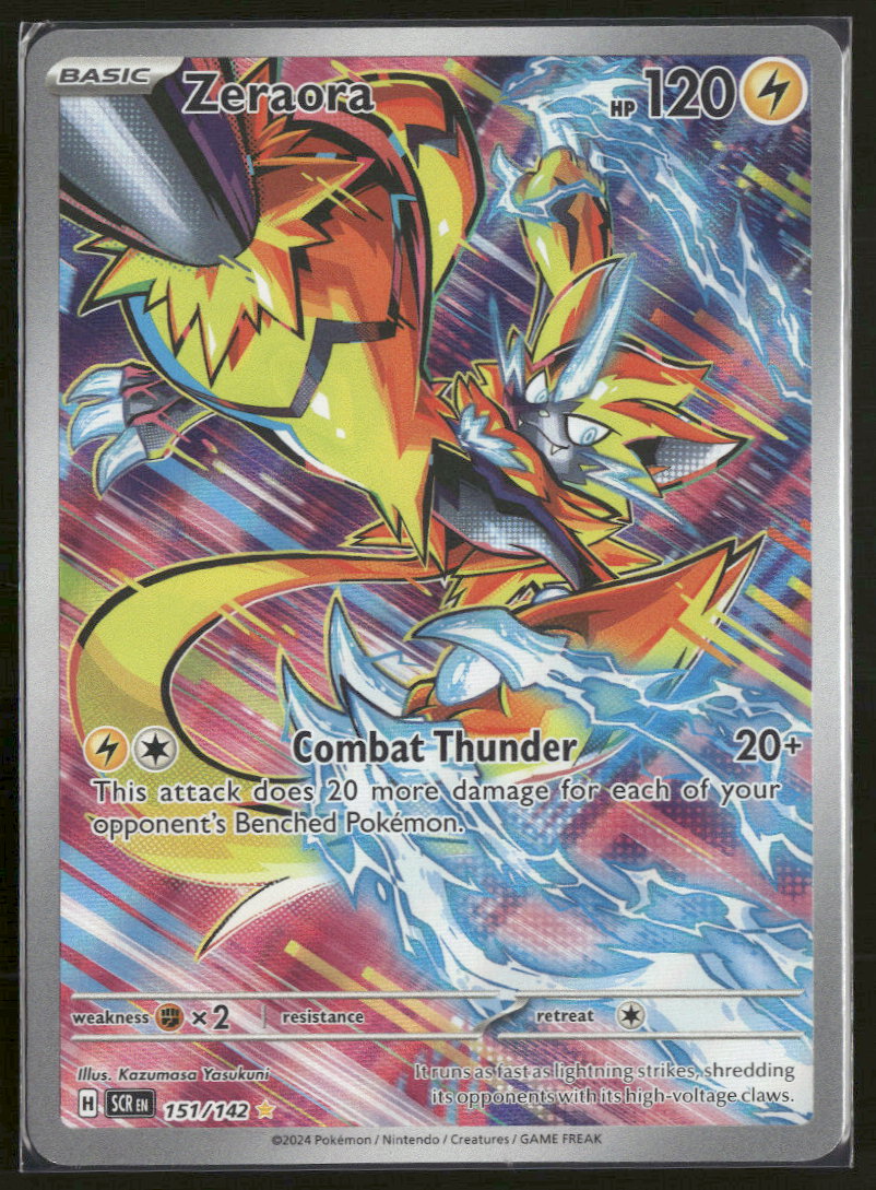 SV07: Stellar Crown Zeraora #151/142