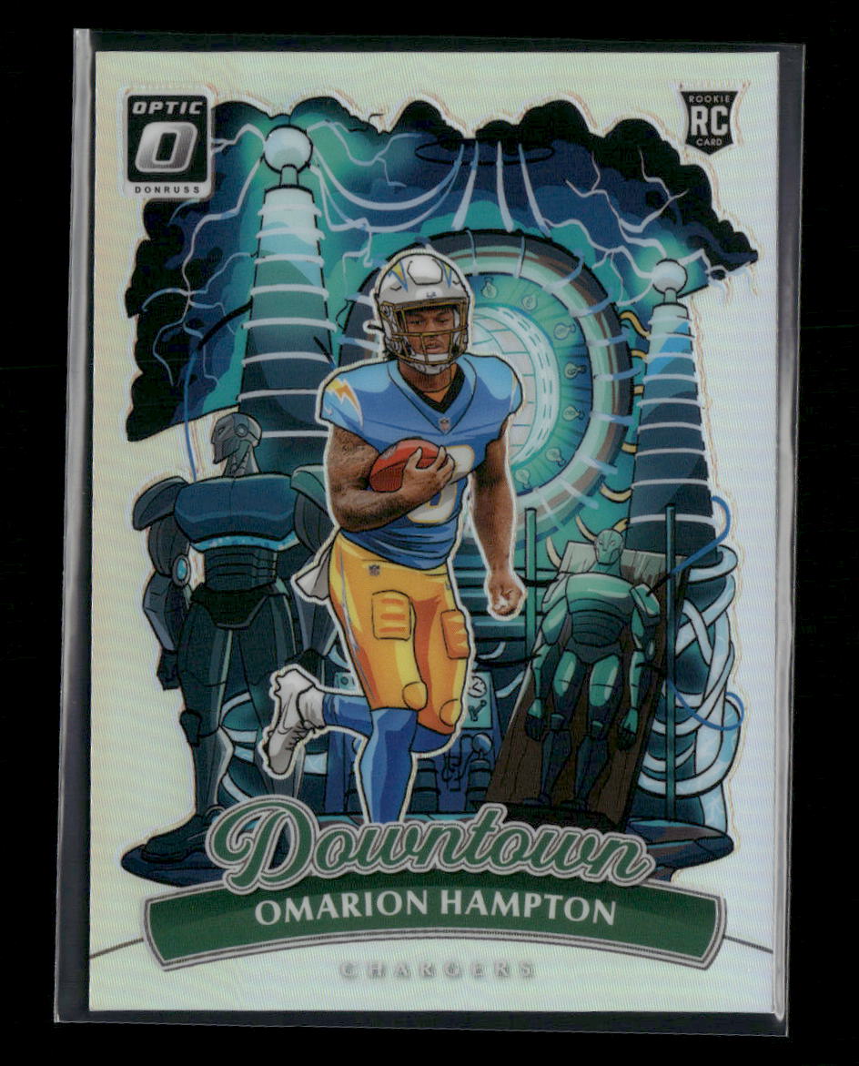 2025 Donruss Optic Downtown Omarion Hampton #16