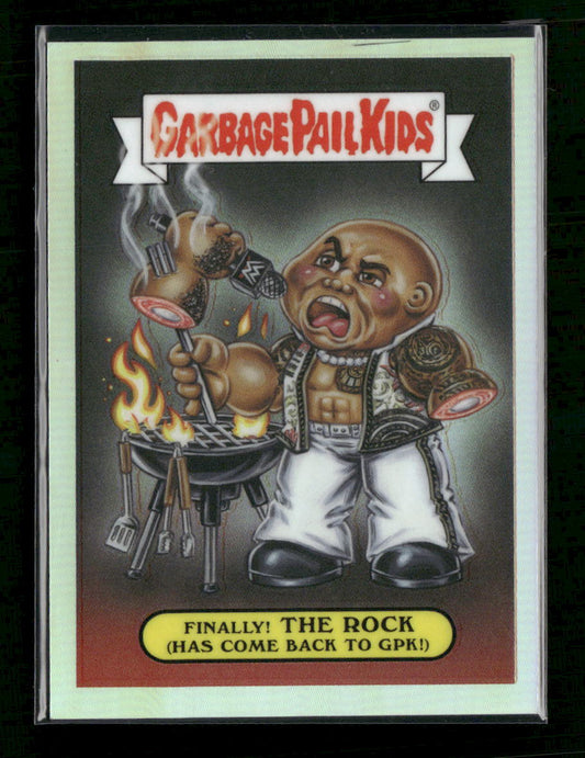 2026 Topps Chrome WWE GPK Finally! The Rock (Has Come Back to GPK!) #GPK-TR