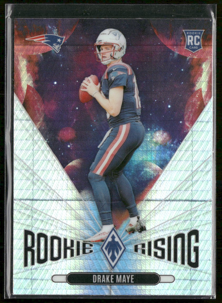 2024 Panini Phoenix Rookie Rising Hyper Drake Maye #RR-DME