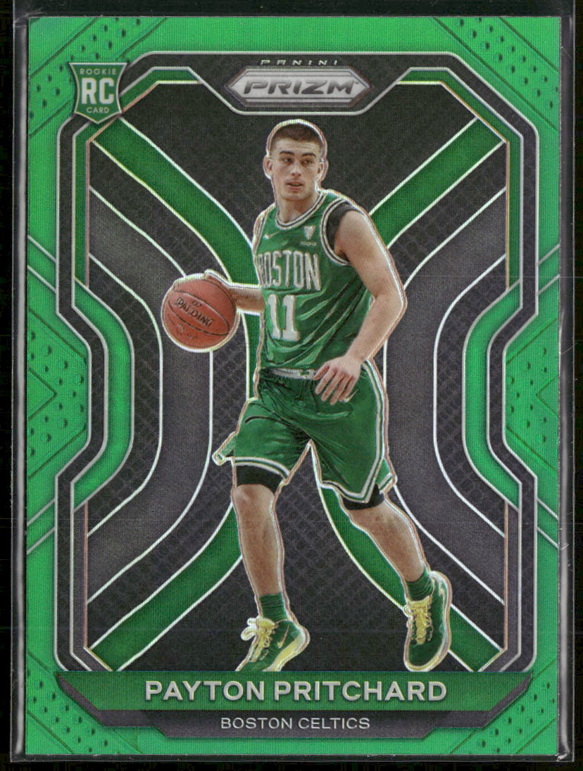 2020-21 Panini Prizm Green Prizms Payton Pritchard Rookie #257