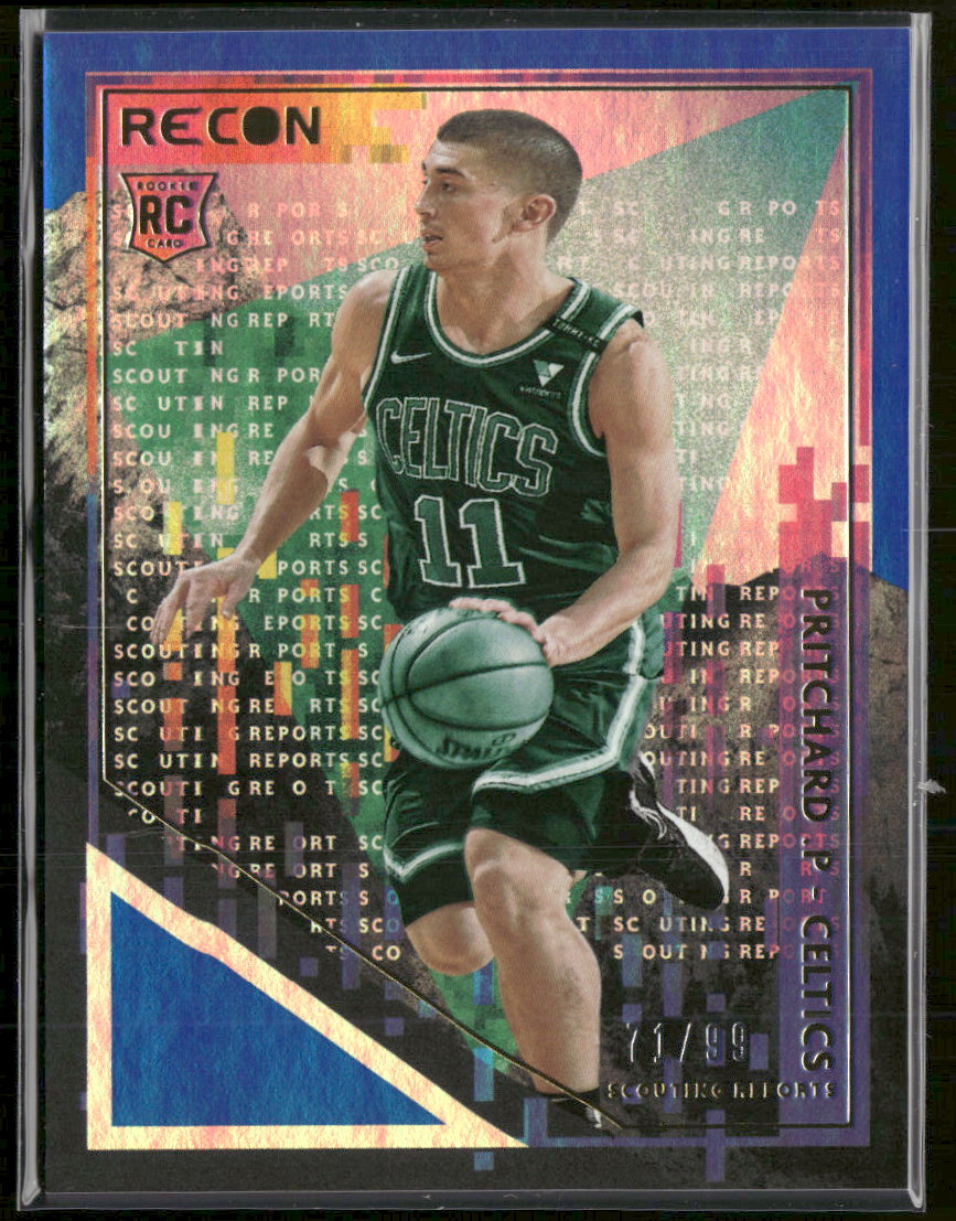 2020-21 Panini Recon Scouting Reports Blue Payton Pritchard #/99 #10