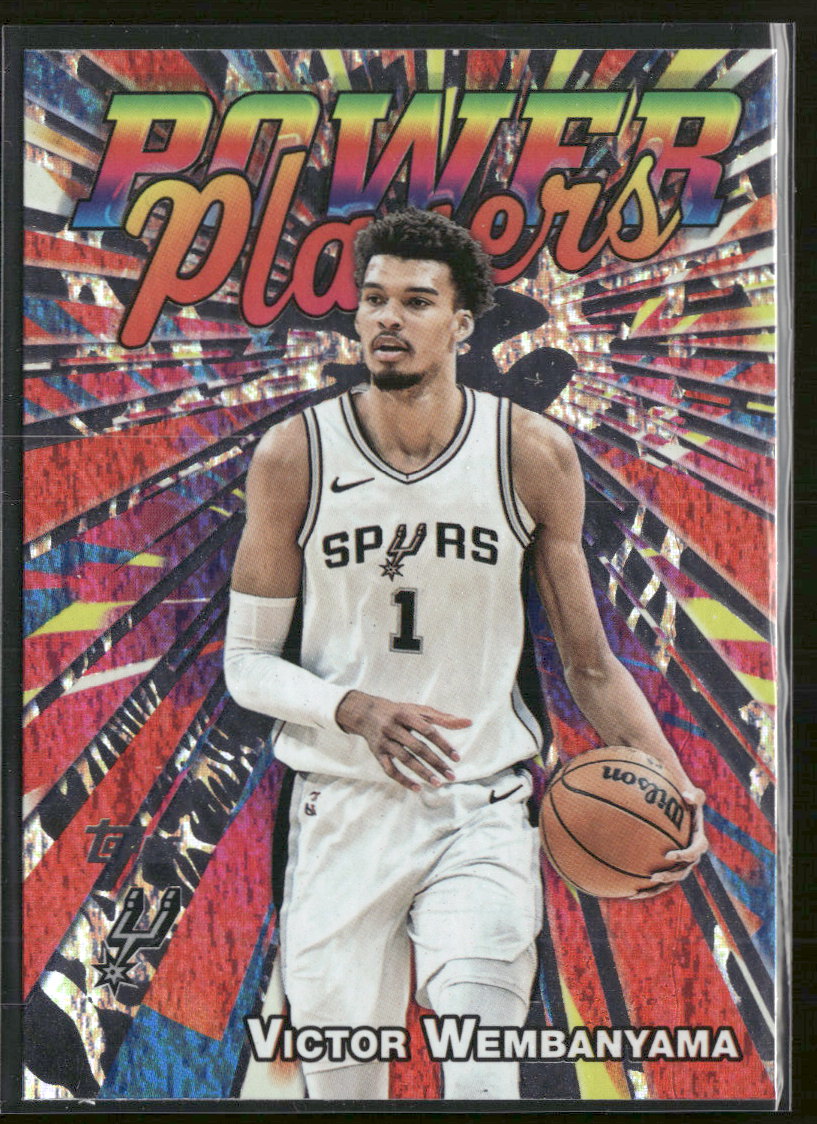 2025-26 Topps Power Players Holo Foil Victor Wembanyama #PP-15