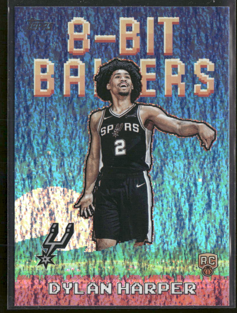 2025-26 Topps 8-Bit Ballers Holo Foil Dylan Harper #8B-32