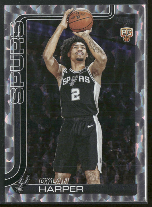 2025-26 Topps Crackleboard Dylan Harper Rookie #202