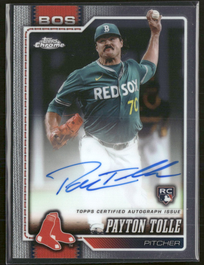 2026 Topps Chrome Rookie Autographs Payton Tolle Auto #RA-PT