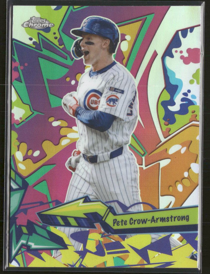 2026 Topps Chrome Wild Style Pete Crow-Armstrong #WST-16