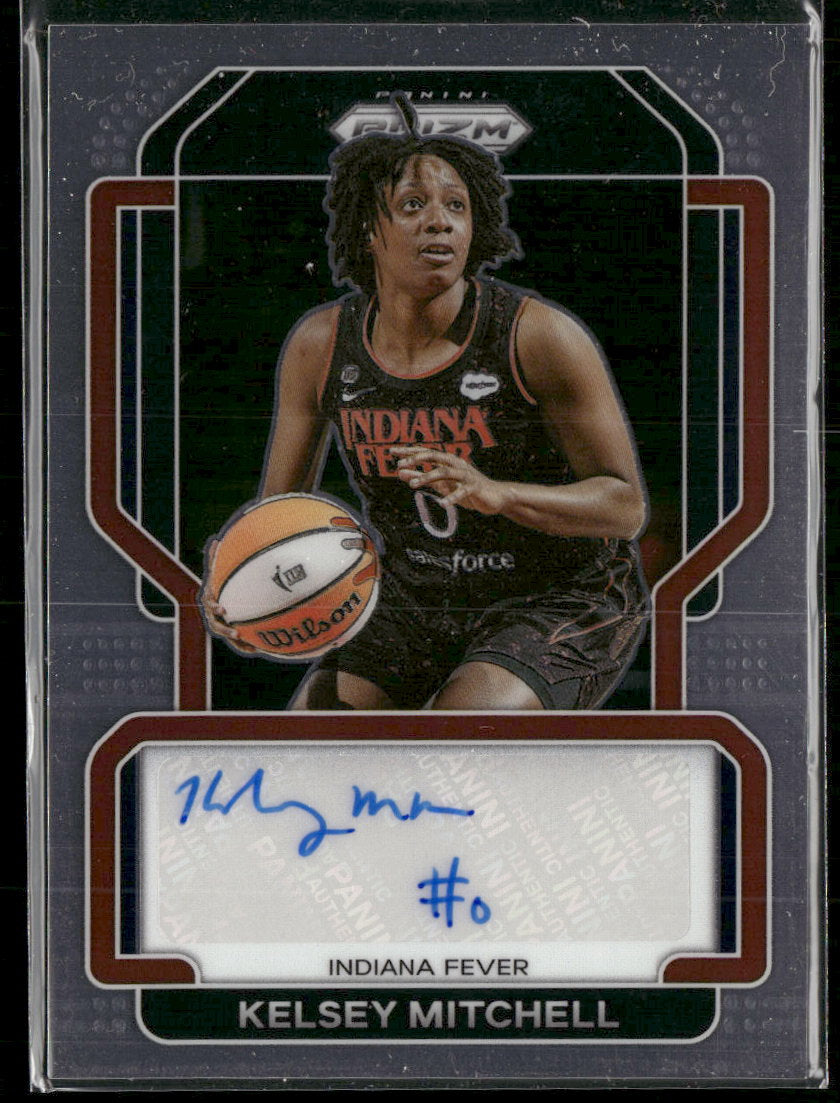 2022 Panini Prizm WNBA Signatures Kelsey Mitchell Auto #SG-KML