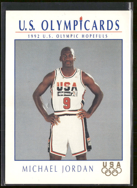 1992 Impel Olympicards: 1992 U.S. Olympic Hopefuls Michael Jordan #12