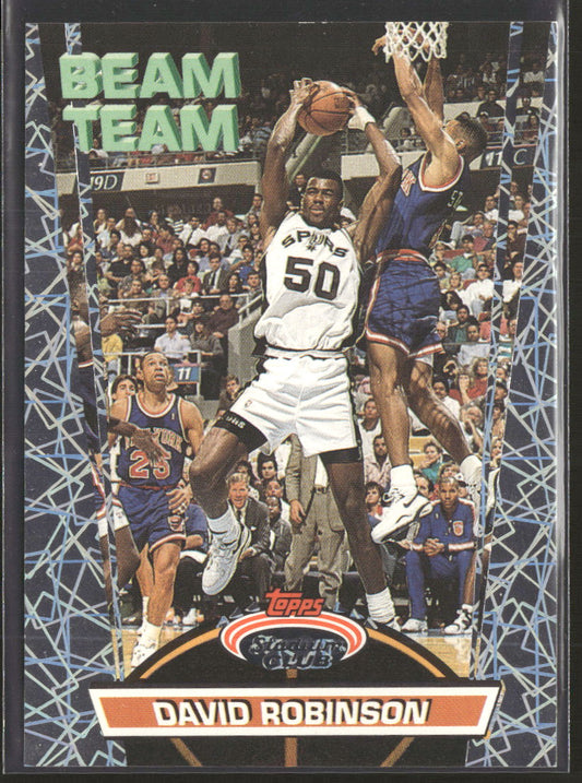 1992-93 Stadium Club Beam Team Members Only David Robinson #20