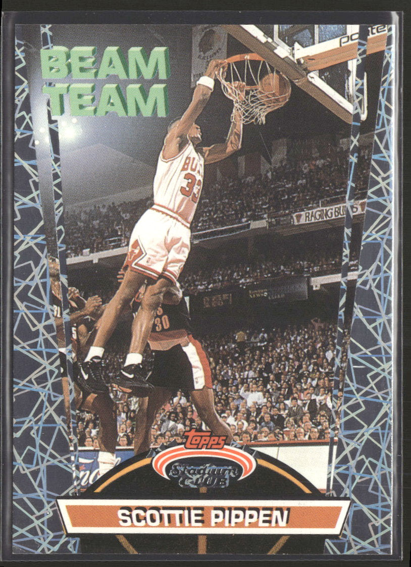 1992-93 Stadium Club Beam Team Members Only Scottie Pippen #5