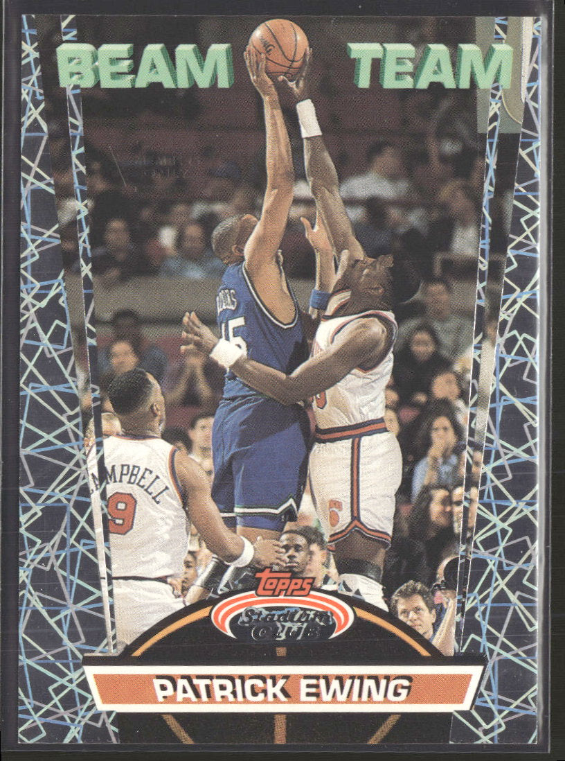 1992-93 Stadium Club Beam Team Members Only Patrick Ewing #18