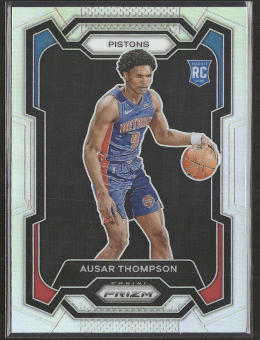 2023-24 Panini Prizm Prizms Silver Ausar Thompson Rookie #178