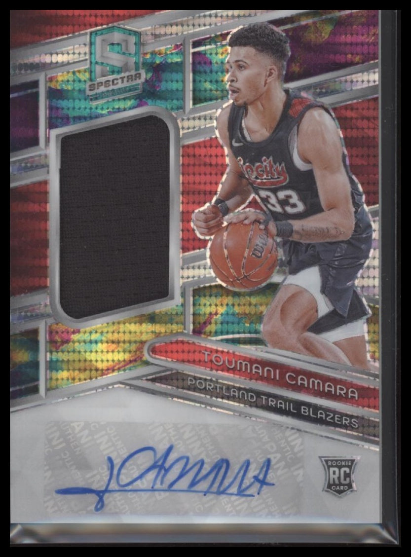 2023-24 Panini Spectra Celestial Toumani Camara Rookie #/99 Auto #241