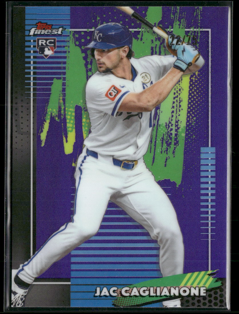 2026 Finest Purple Refractors Jac Caglianone Rookie #/75 #1