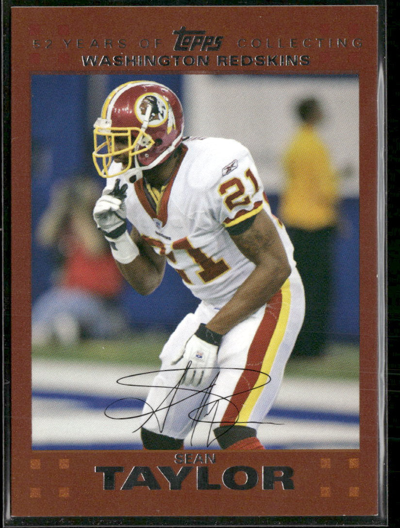 2007 Topps Copper Sean Taylor #/2007 #224