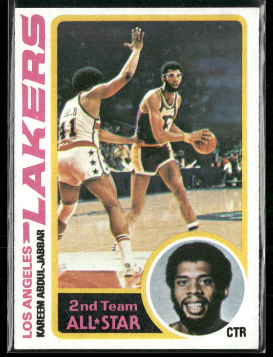 1978-79 Topps Kareem Abdul-Jabbar #110