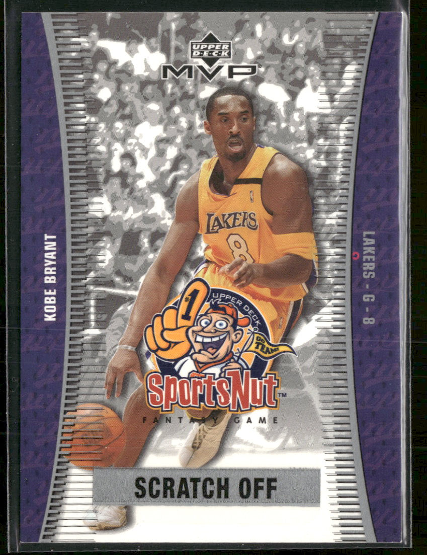 2003-04 Upper Deck MVP Sportsnut Fantasy Kobe Bryant #SN34