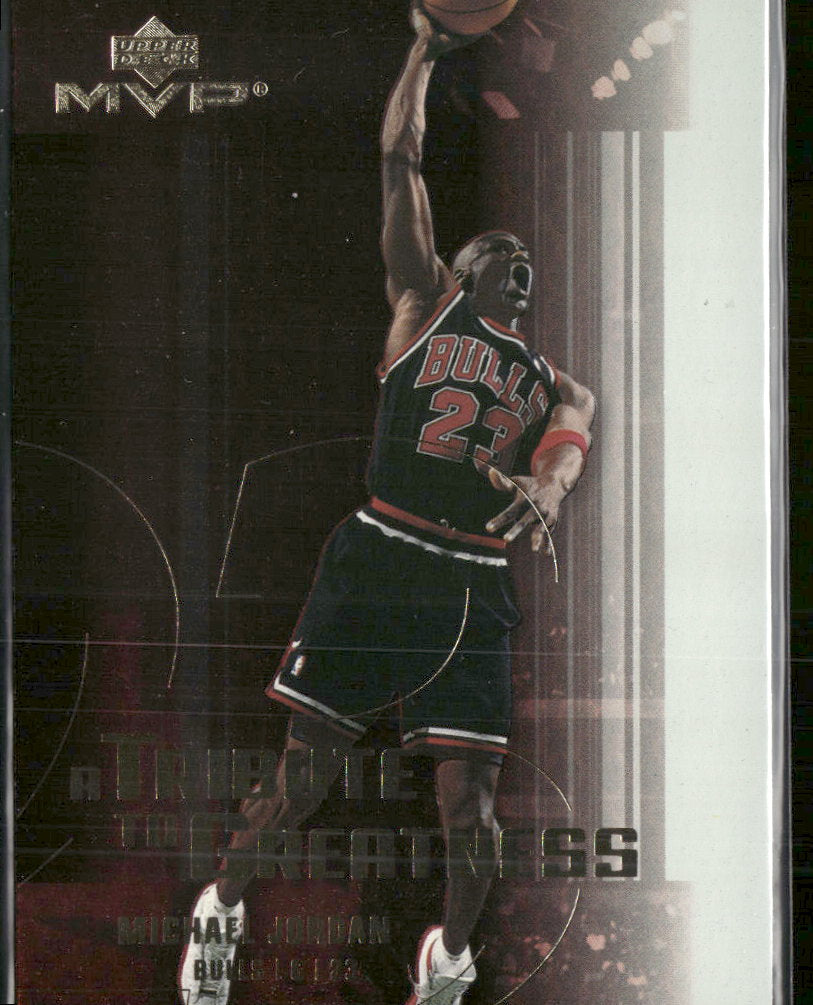 2003-04 Upper Deck MVP A Tribute to Greatness Michael Jordan #MJ5