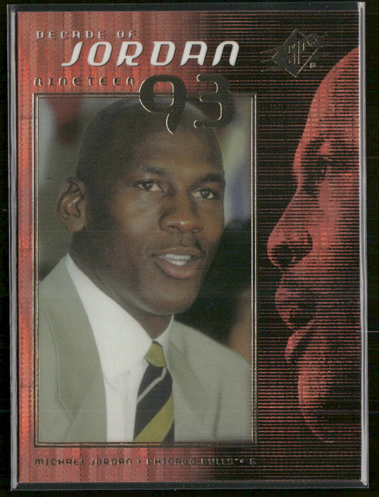 1999-00 SPx Decade of Jordan Michael Jordan #J5