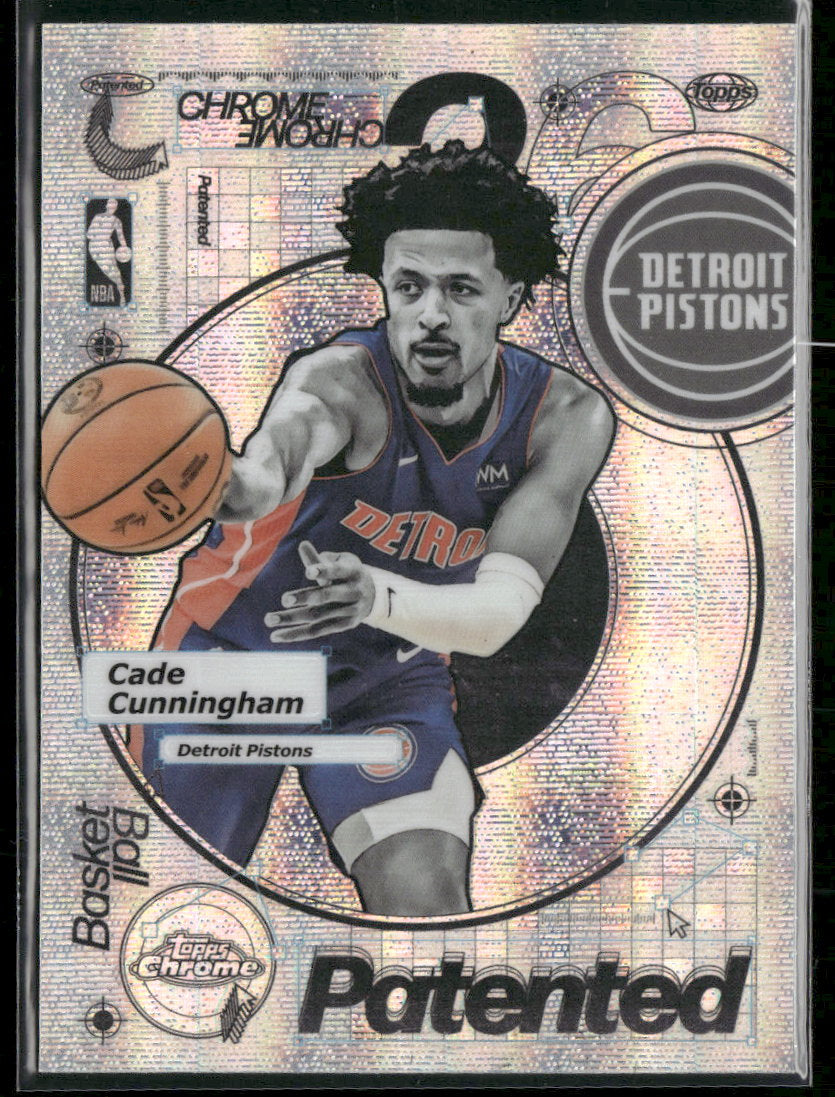2025-26 Topps Chrome Patented Cade Cunningham #PD-12