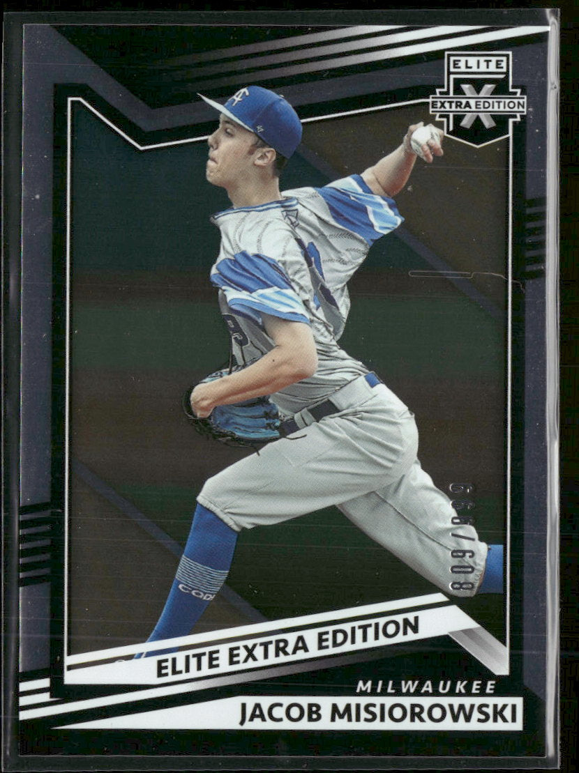 2022 Panini Elite Extra Edition Jacob Misiorowski #/999 #63
