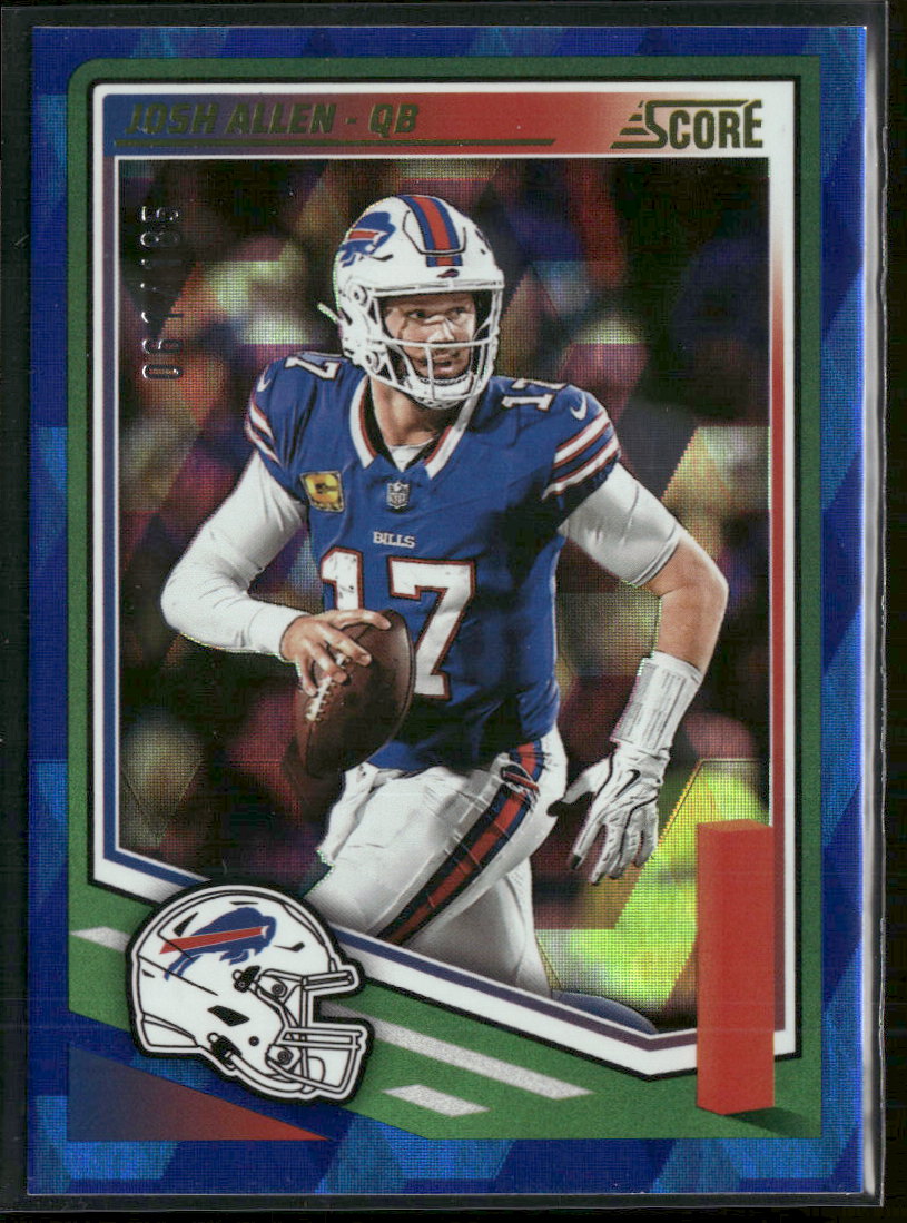 2025 Score Cubic Josh Allen #/185 #159