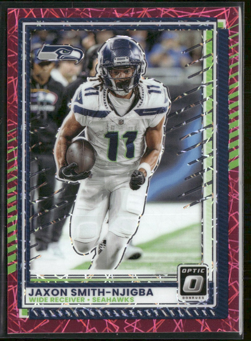 2025 Donruss Optic Pink Velocity Jaxon Smith-Njigba #/99 #7