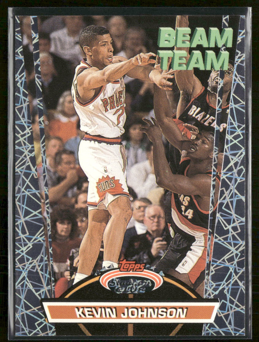 1992-93 Stadium Club Beam Team Members Only Kevin Johnson #12