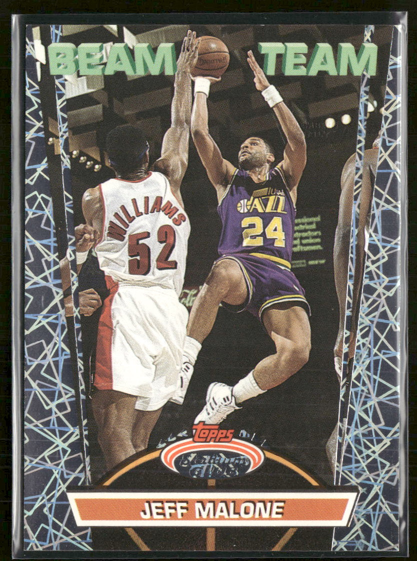 1992-93 Stadium Club Beam Team Members Only Jeff Malone #10