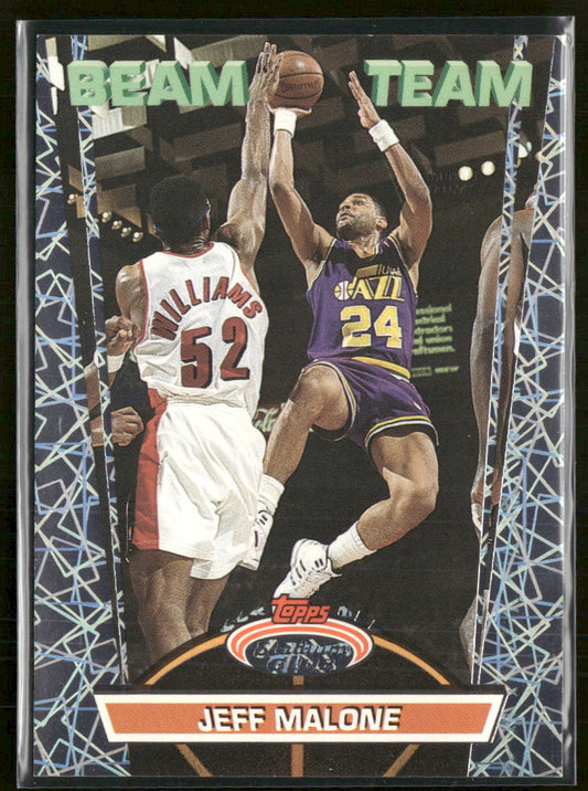 1992-93 Stadium Club Beam Team Members Only Jeff Malone #10