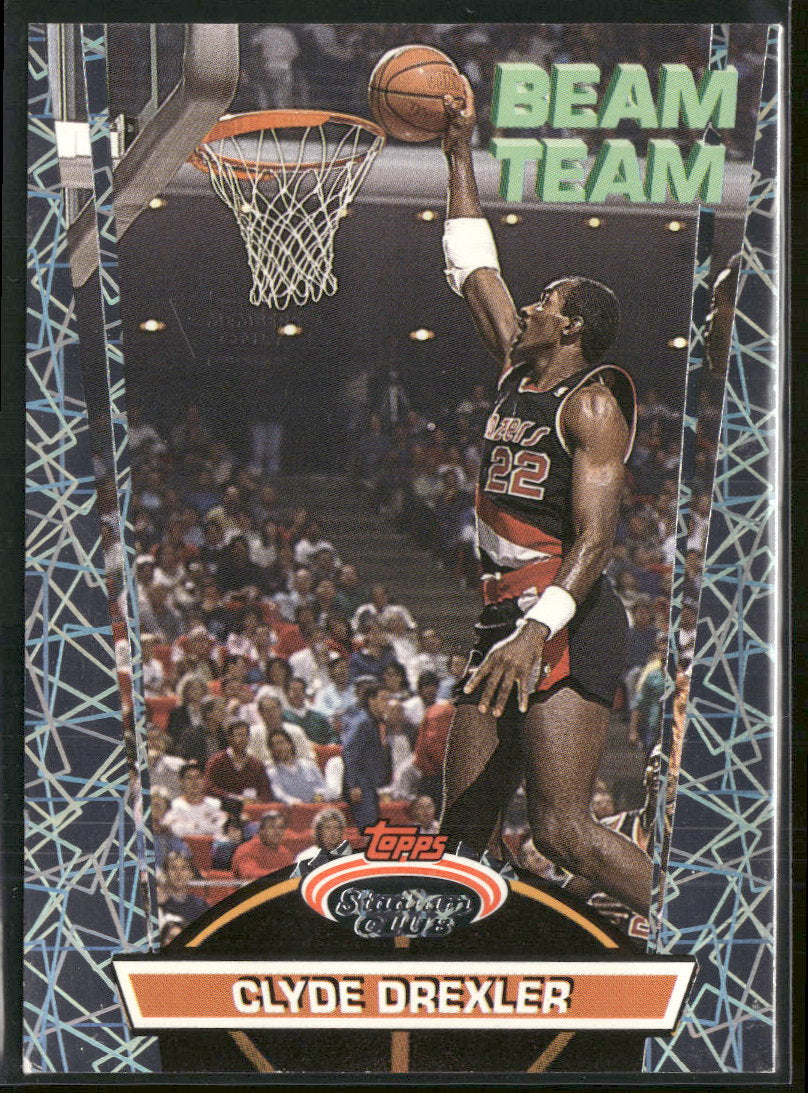 1992-93 Stadium Club Beam Team Members Only Clyde Drexler #4