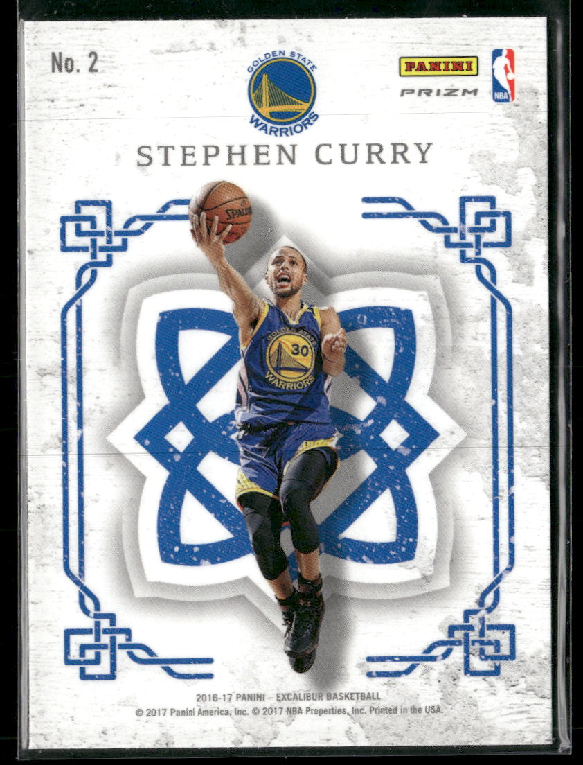 2016-17 Panini Excalibur Crusade Silver Stephen Curry #2