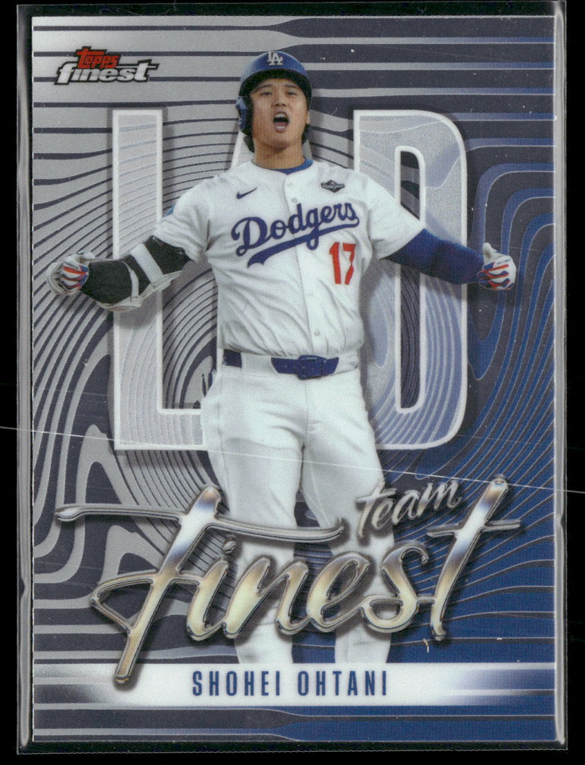 2026 Finest Topps Team Finest Shohei Ohtani #TF-15