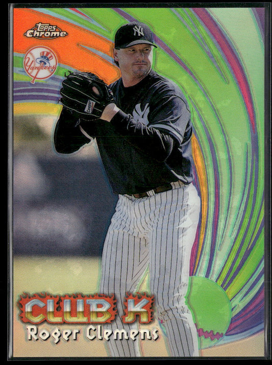 1999 Topps Chrome All-Etch Refractors Roger Clemens #AE25
